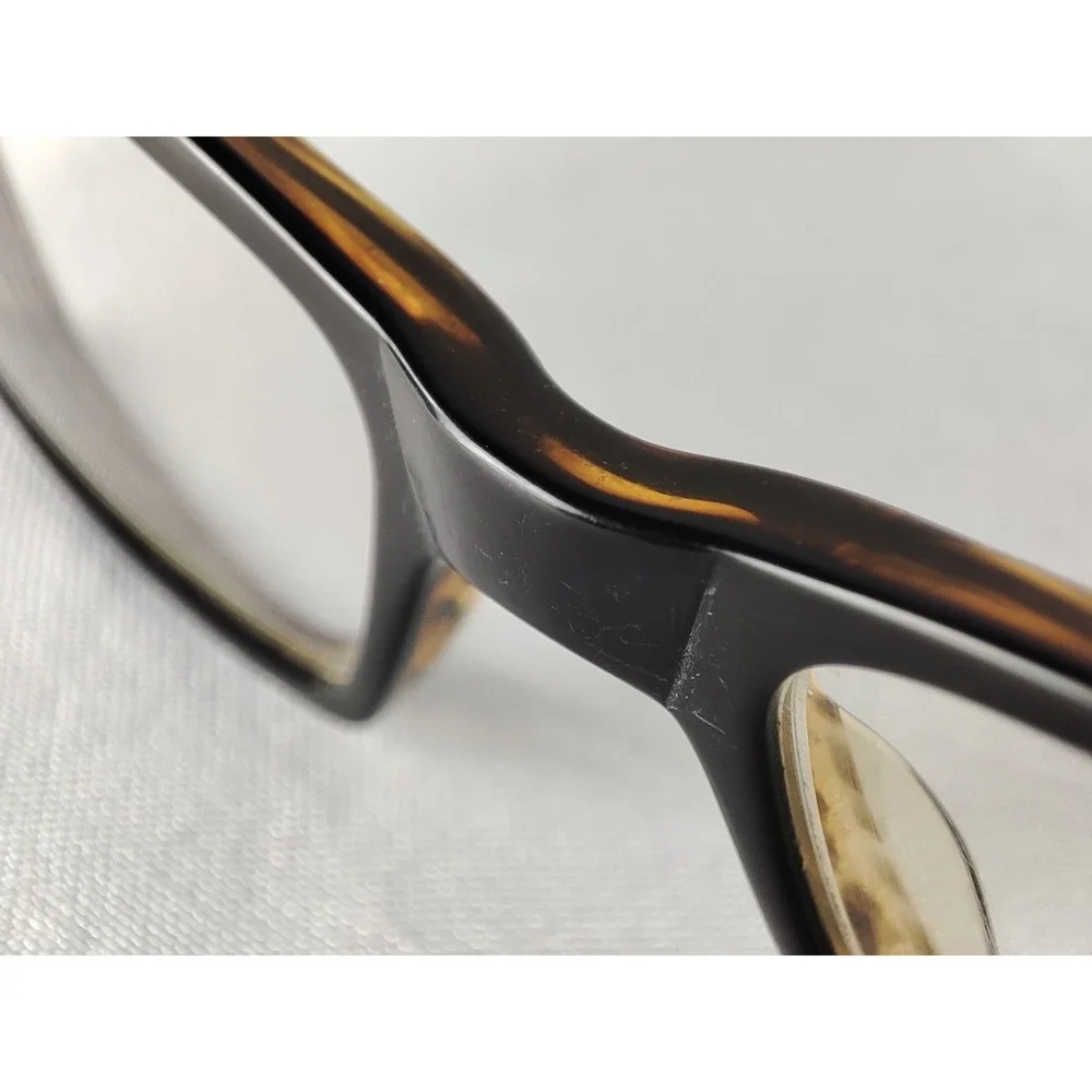 Jill Stuart JS 289-1 Tortoise Pink Floral Pattern Eyeglass Frames 53-17-135‎